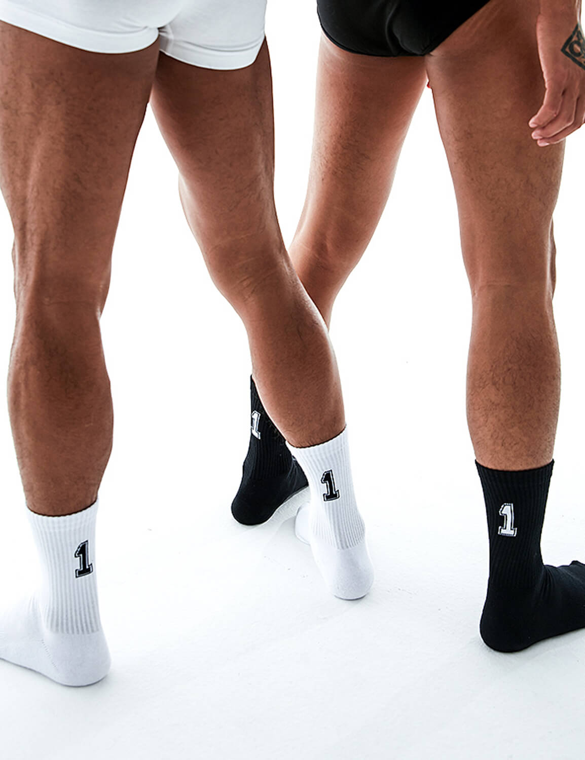 “10” Crew Socks SINGLE-PACK | dmunderwear detail image 6