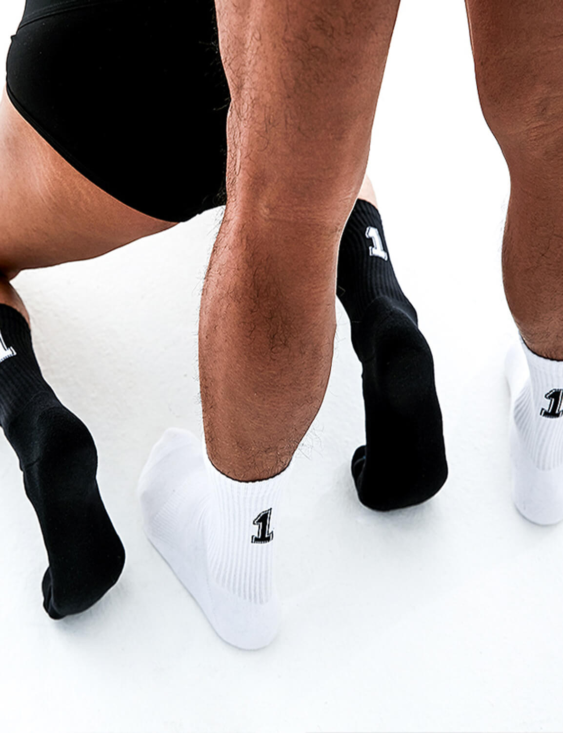 “10” Crew Socks SINGLE-PACK | dmunderwear detail image 8