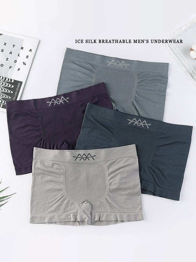 10 Pack Breathable Men's Boxer Briefs | dmunderwear detail image 12