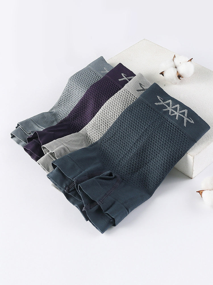 10 Pack Breathable Men's Boxer Briefs | dmunderwear detail image 14