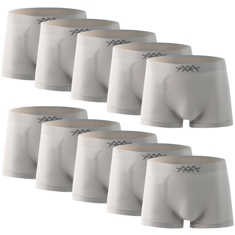 10 Pack Breathable Men's Boxer Briefs | dmunderwear detail image 19