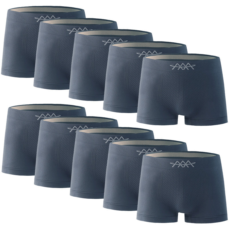 10 Pack Breathable Men's Boxer Briefs | dmunderwear detail image 2