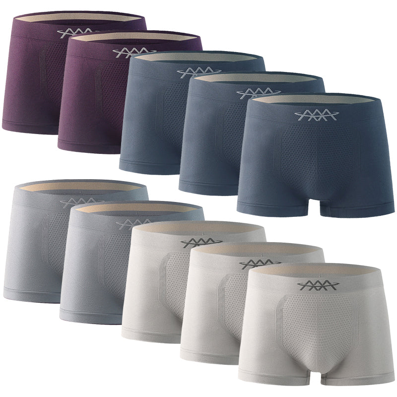10 Pack Breathable Men's Boxer Briefs | dmunderwear detail image 20