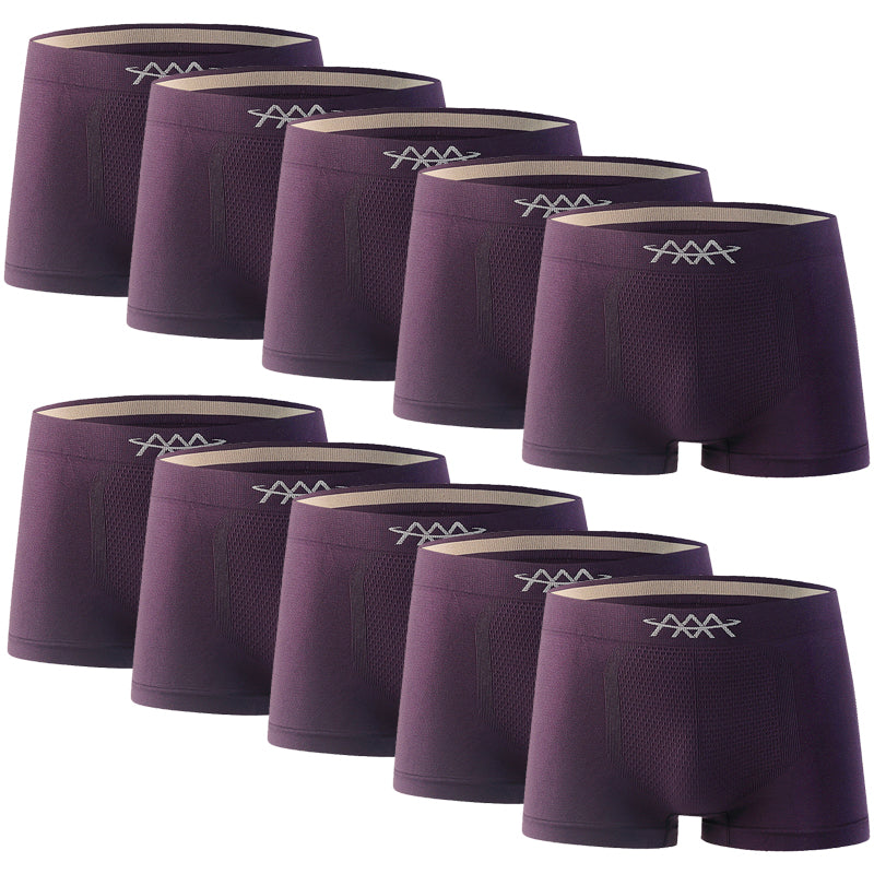 10 Pack Breathable Men's Boxer Briefs | dmunderwear detail image 7