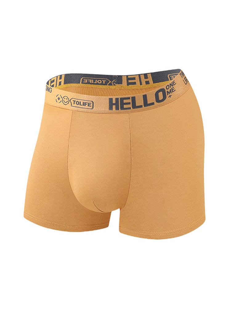 10 Pack Men's Comfy Waistband Lightweight & Airy Quick-Dry Mid-Rise Trunks | dmunderwear detail image 10
