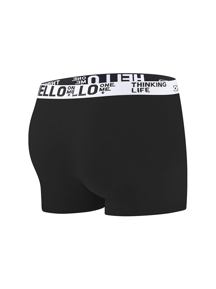 10 Pack Men's Comfy Waistband Lightweight & Airy Quick-Dry Mid-Rise Trunks | dmunderwear detail image 6