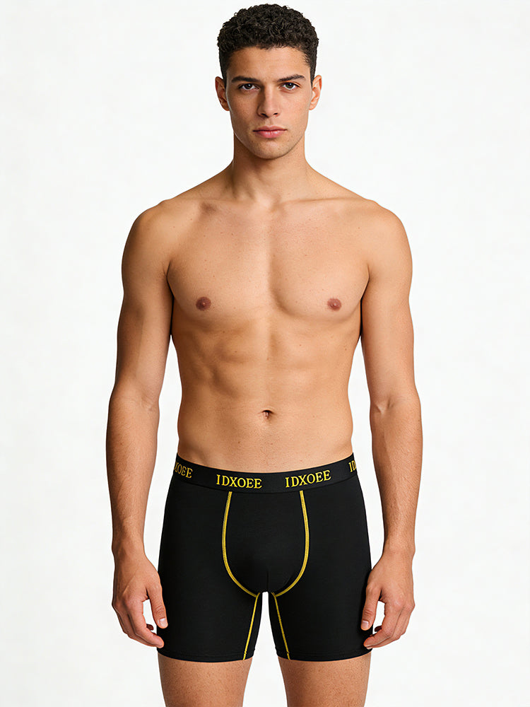 10 Pack Men's Mid-Rise High-Stretch Full Coverage Sporty Cut Anti-Chafing Midway Briefs | dmunderwear