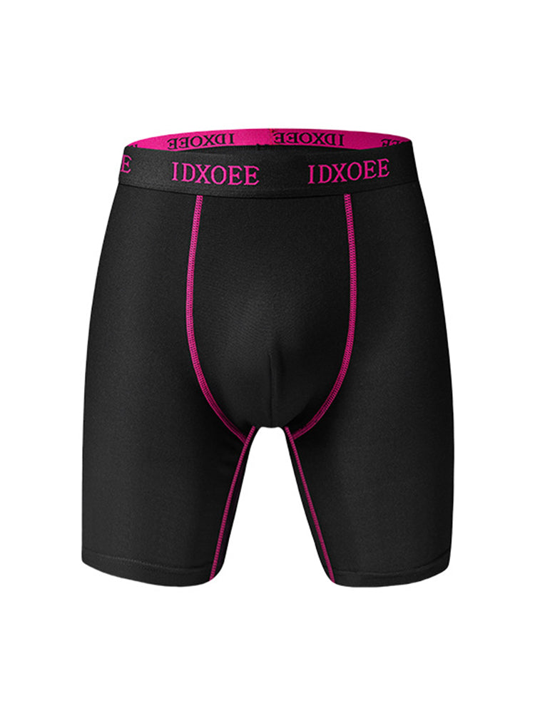 10 Pack Men's Mid-Rise High-Stretch Full Coverage Sporty Cut Anti-Chafing Midway Briefs | dmunderwear detail image 4