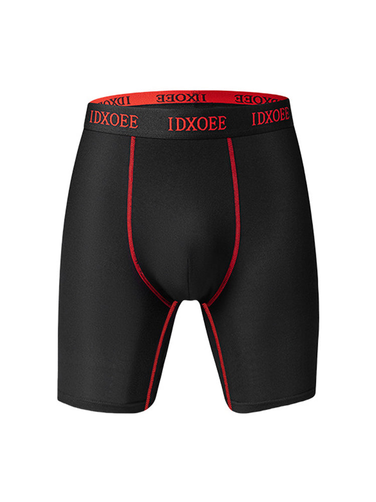10 Pack Men's Mid-Rise High-Stretch Full Coverage Sporty Cut Anti-Chafing Midway Briefs | dmunderwear detail image 5