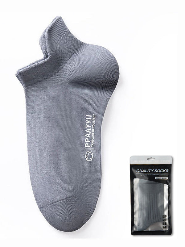 10 Pack Men's Performance Cotton Ankle Socks | dmunderwear detail image 11