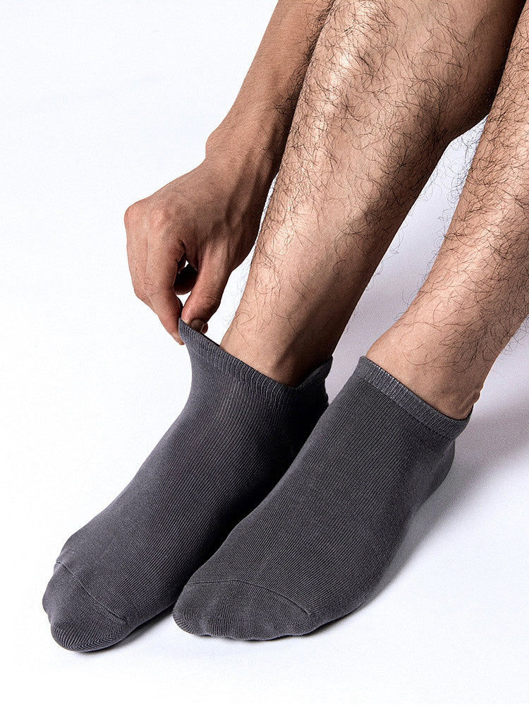 10 Pack Men's Performance Cotton Ankle Socks | dmunderwear detail image 4