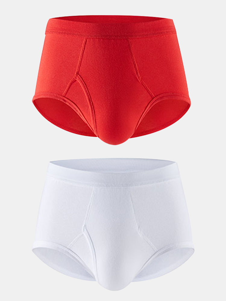 2 Pack 100% Soft Cotton High Waisted Underwear | dmunderwear detail image 13