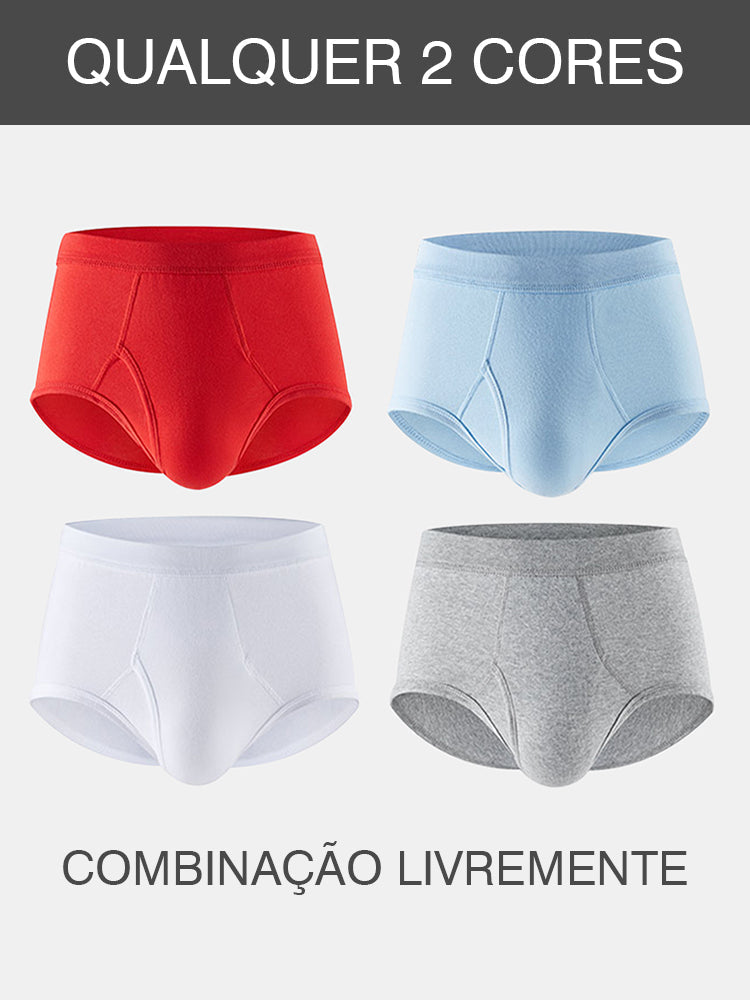 2 Pack 100% Soft Cotton High Waisted Underwear | dmunderwear detail image 14