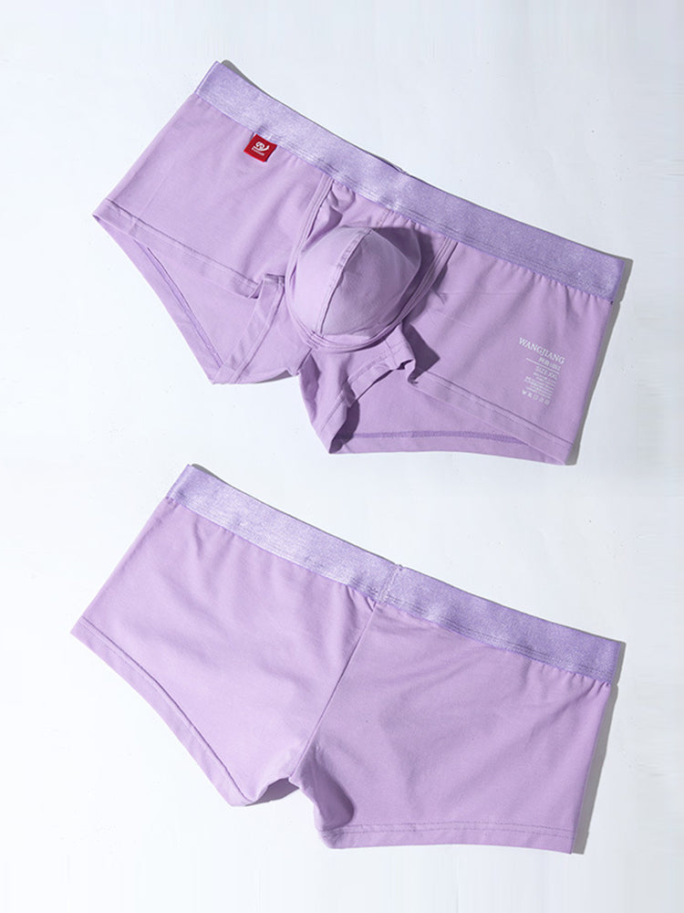 2 Pack Men's Large Pouch Casual Underwear | dmunderwear detail image 15
