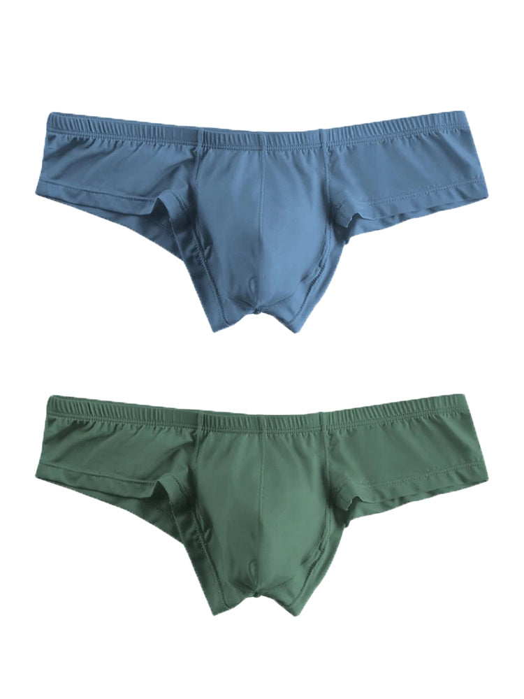 2 Pack Big Support Pouch Modal Men's Briefs | dmunderwear detail image 2