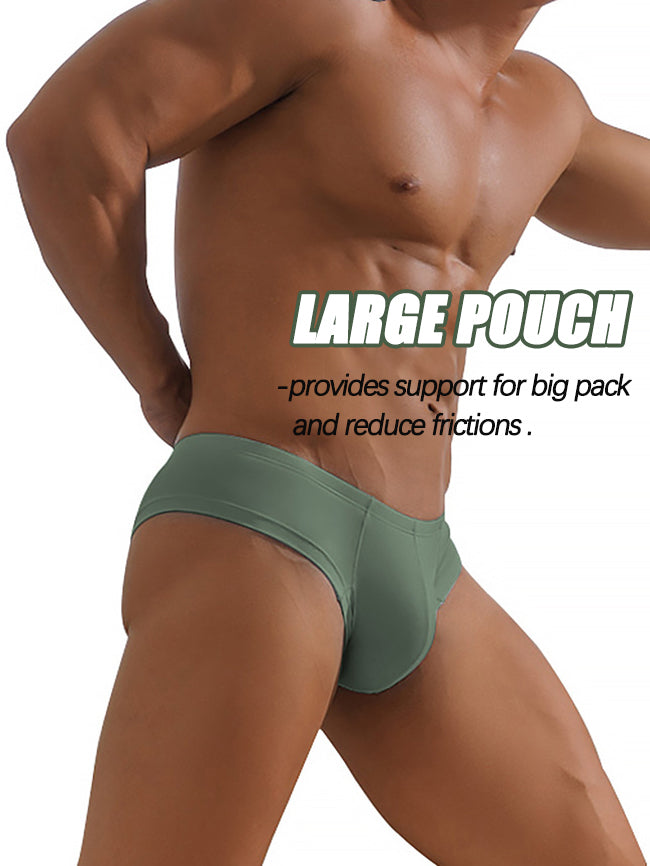 2 Pack Big Support Pouch Modal Men's Briefs | dmunderwear detail image 3
