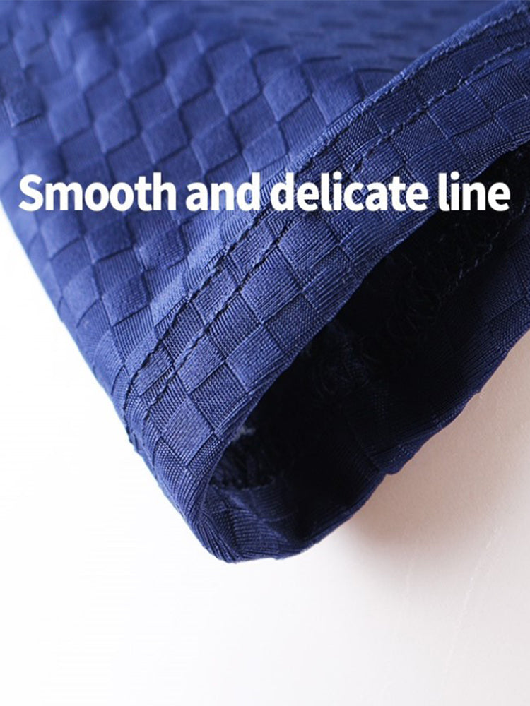 2 Pack Breathable Grid Ice Silk Men's Underwear | dmunderwear detail image 13