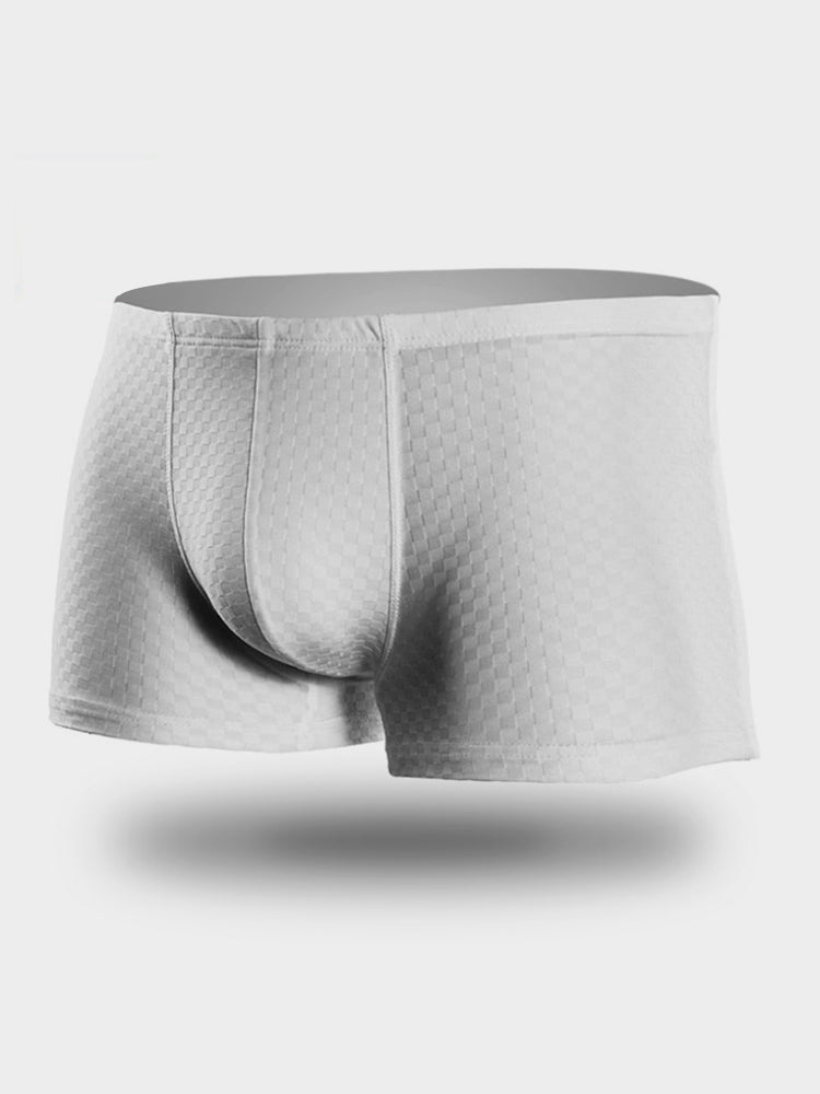 2 Pack Breathable Grid Ice Silk Men's Underwear | dmunderwear detail image 19