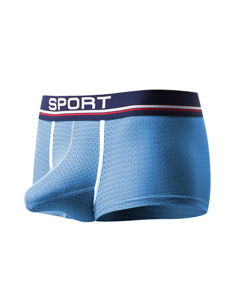 2 Pack Breathable Separate Pouch Boxer Briefs | dmunderwear