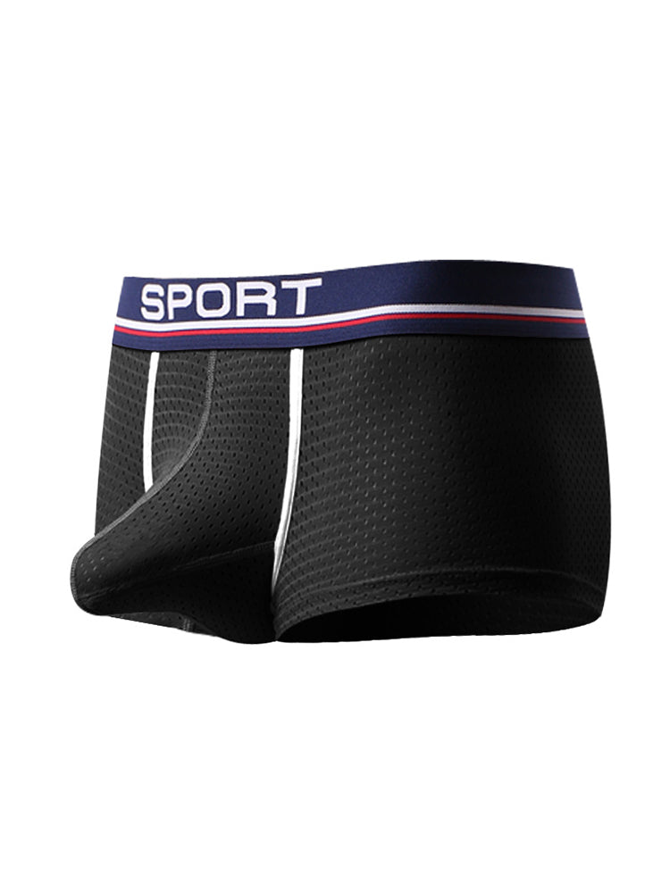 2 Pack Breathable Separate Pouch Boxer Briefs | dmunderwear detail image 19