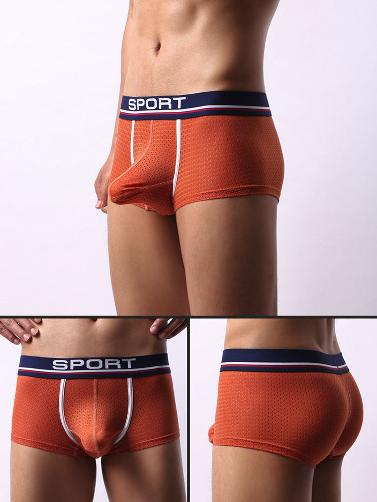 2 Pack Breathable Separate Pouch Boxer Briefs | dmunderwear detail image 6