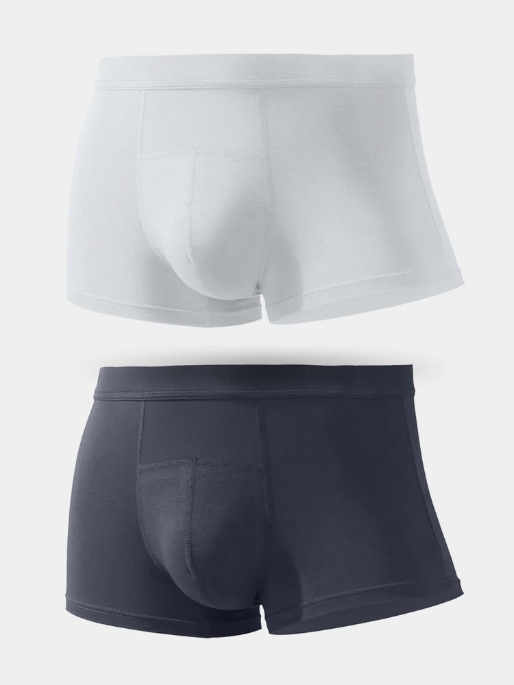 2 Pack Comfort Cool Men's Boxer Shorts | dmunderwear detail image 20