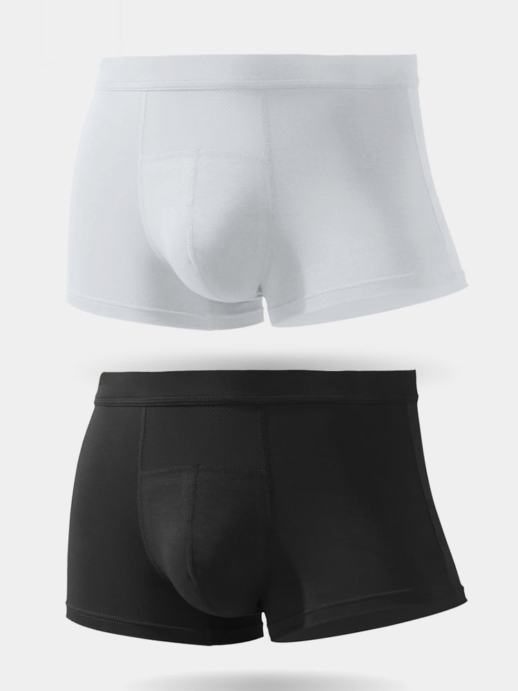 2 Pack Comfort Cool Men's Boxer Shorts | dmunderwear detail image 8