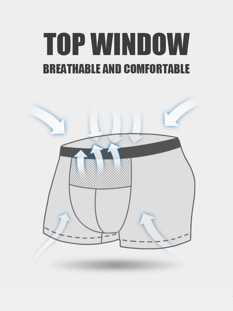 2 Pack Comfort Cool Men's Boxer Shorts | dmunderwear detail image 9