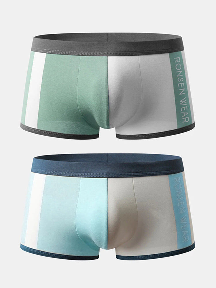2 Pack Contrast Color Sports Style Men's Underwear | dmunderwear detail image 8