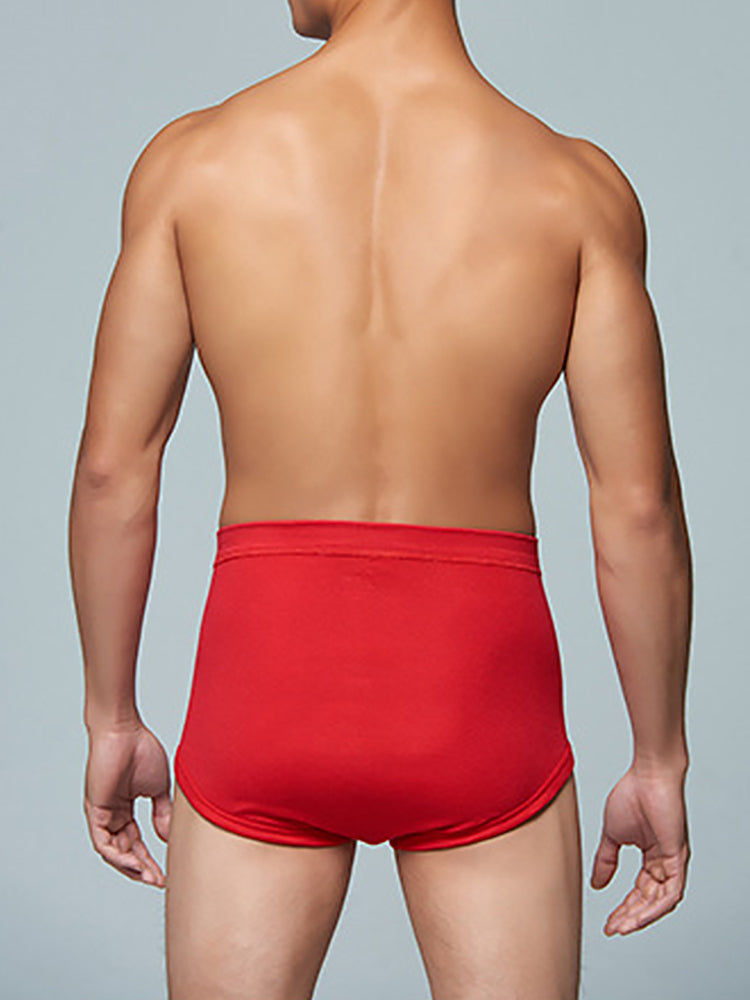 2 Pack Cool Cotton Underwear With Fly | dmunderwear detail image 19