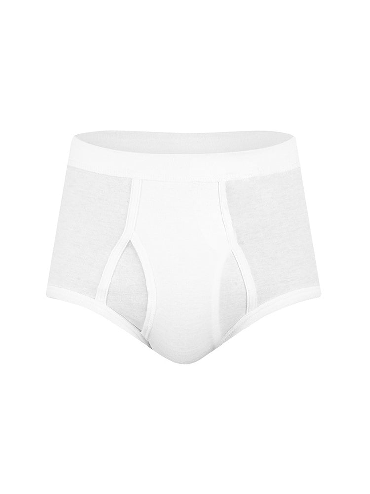 2 Pack Cool Cotton Underwear With Fly | dmunderwear detail image 20