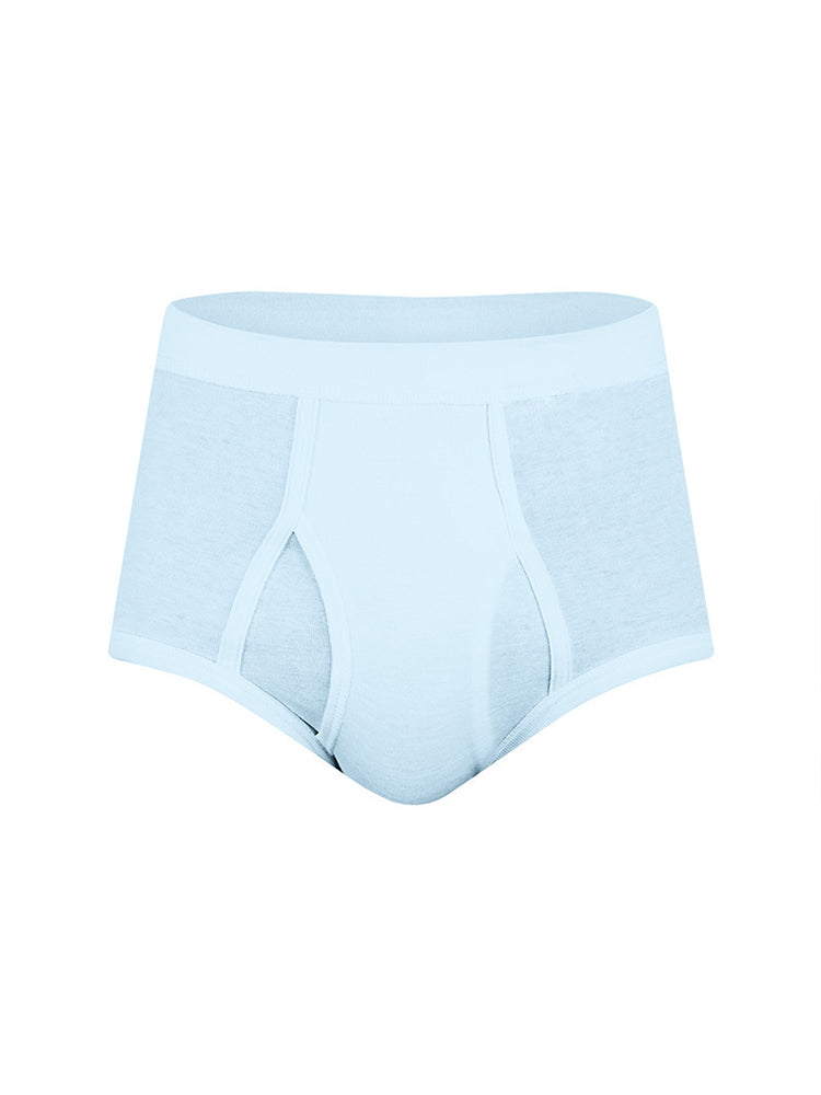 2 Pack Cool Cotton Underwear With Fly | dmunderwear detail image 7