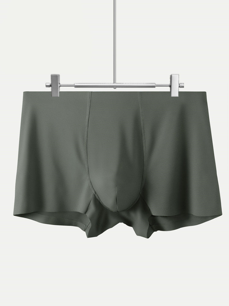 2 Pack Cooling Seamless Ball Support Pouch Trunks | dmunderwear detail image 12