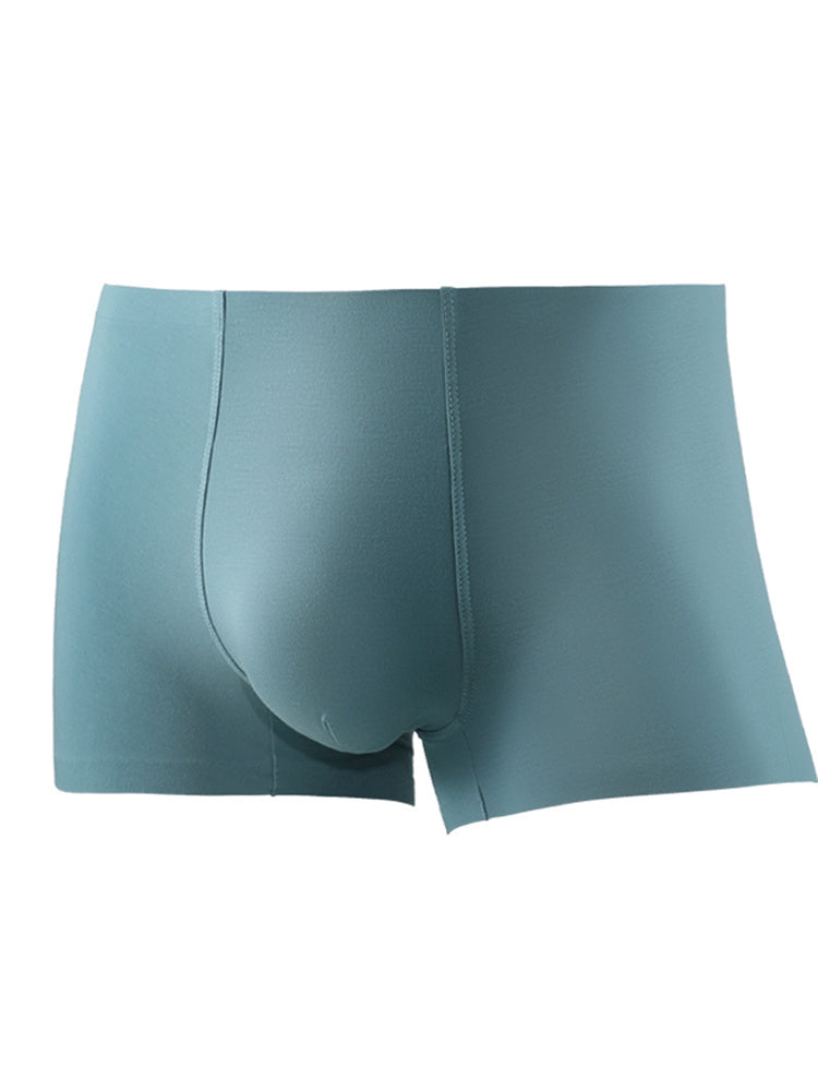 2 Pack Cooling Seamless Ball Support Pouch Trunks | dmunderwear detail image 4