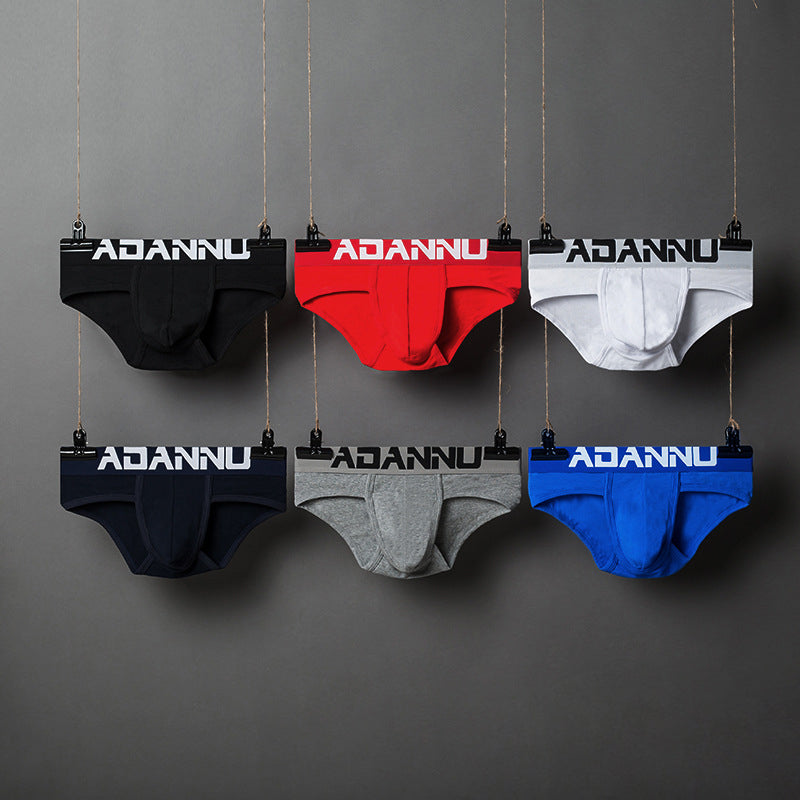2 Pack Cotton 3D Large Pouch Men's Underwear | dmunderwear detail image 13
