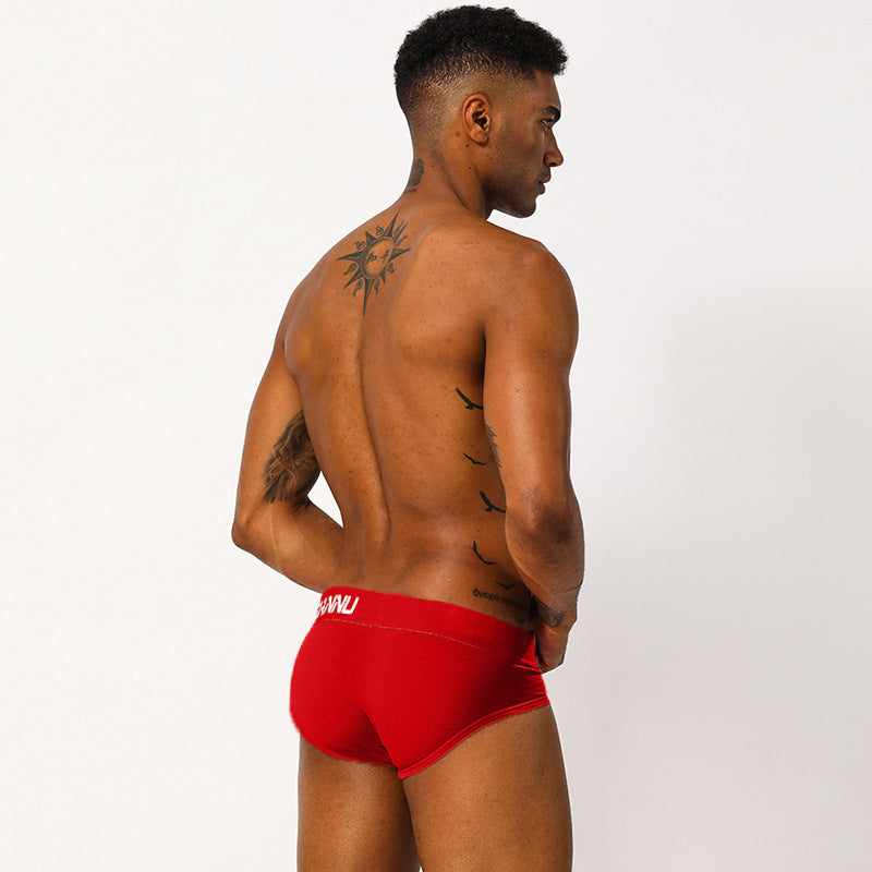 2 Pack Cotton 3D Large Pouch Men's Underwear | dmunderwear detail image 6