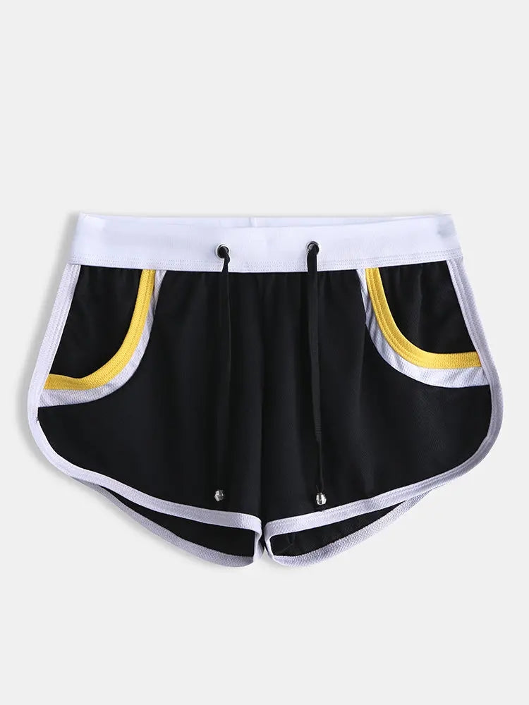 2 Pack Drawstring Leisure Men's Loose Boxer Shorts | dmunderwear detail image 17