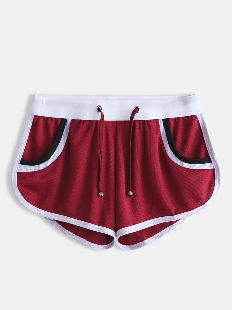 2 Pack Drawstring Leisure Men's Loose Boxer Shorts | dmunderwear detail image 18