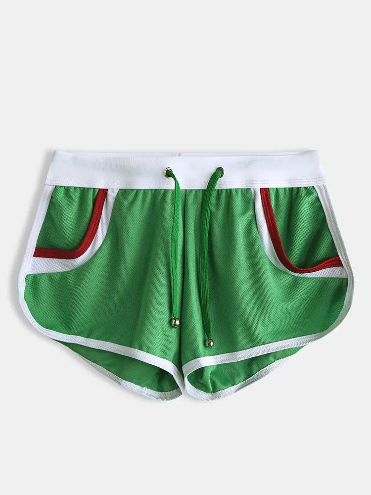 2 Pack Drawstring Leisure Men's Loose Boxer Shorts | dmunderwear detail image 19