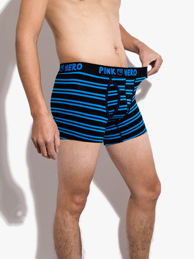 2 Pack European Luxury Brand Personalized Striped Men's Underwear | dmunderwear detail image 16