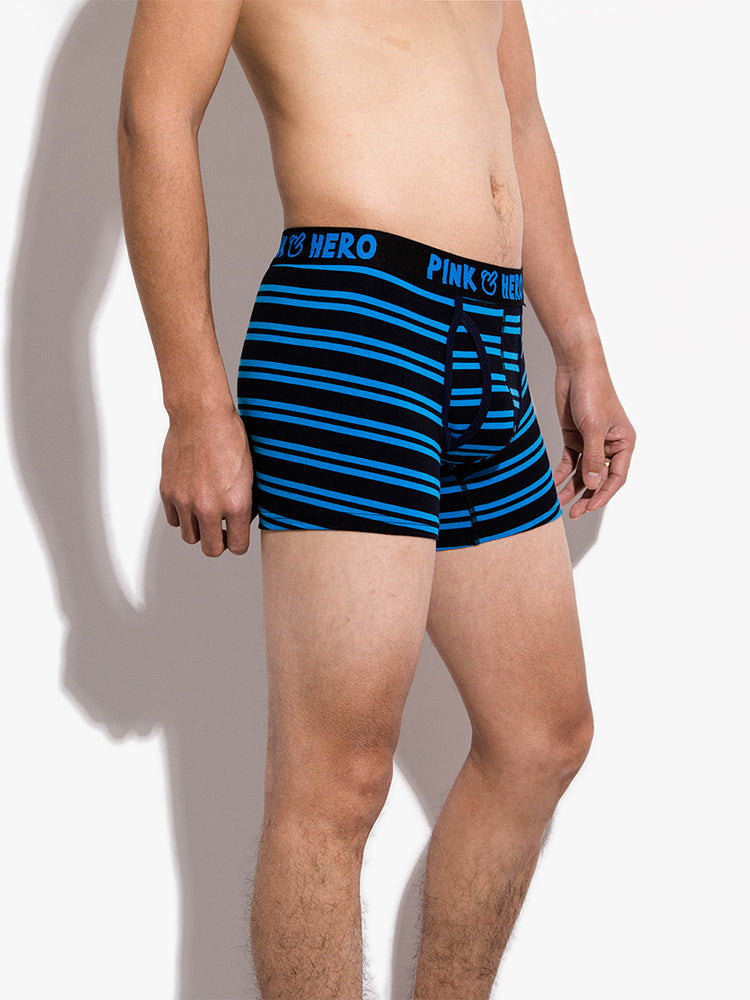 2 Pack European Luxury Brand Personalized Striped Men's Underwear | dmunderwear detail image 17