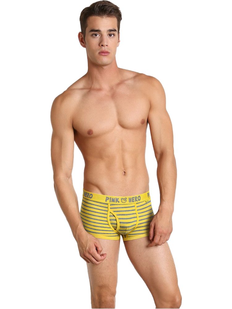 2 Pack European Luxury Brand Personalized Striped Men's Underwear | dmunderwear detail image 9