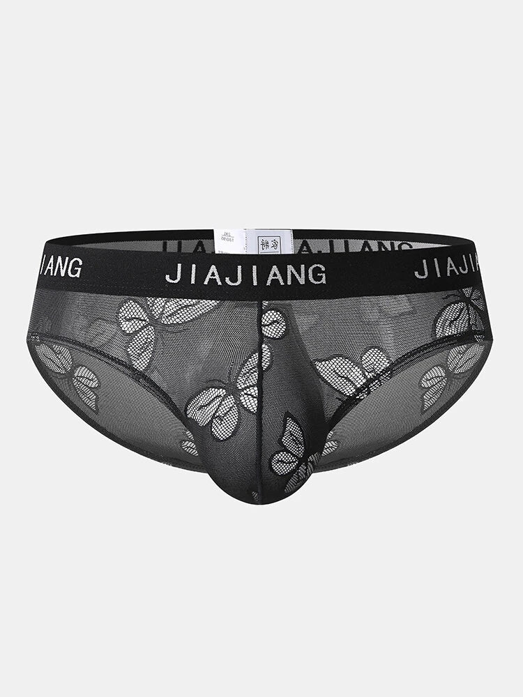 2 Pack Lace Sexy Butterfly Men's Underwear | dmunderwear detail image 4