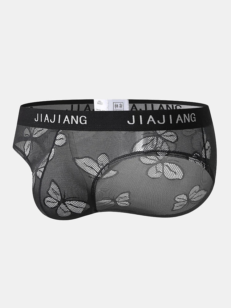 2 Pack Lace Sexy Butterfly Men's Underwear | dmunderwear detail image 5