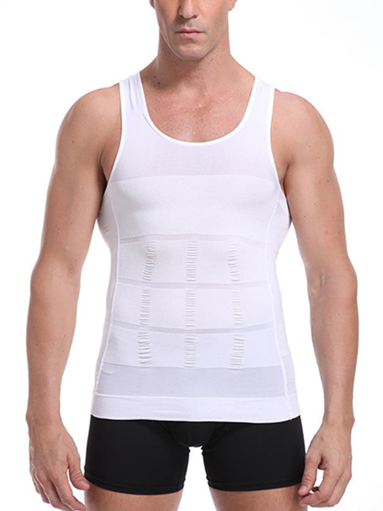 2 Pack Men Body Slimming Tummy Shaper | dmunderwear detail image 11