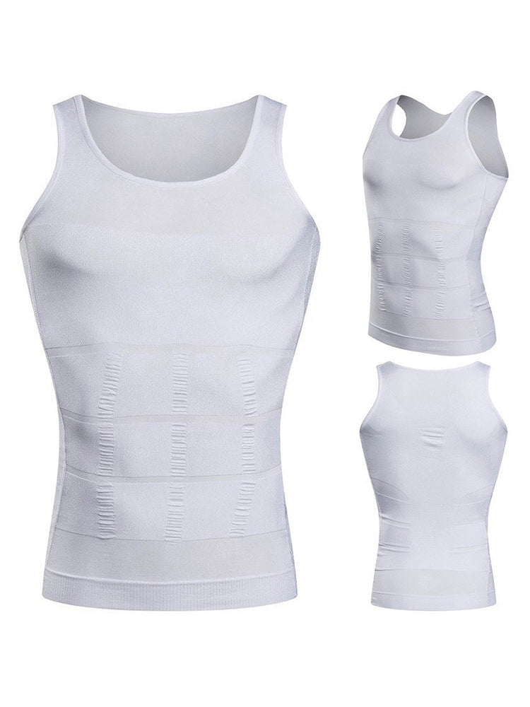 2 Pack Men Body Slimming Tummy Shaper | dmunderwear detail image 13