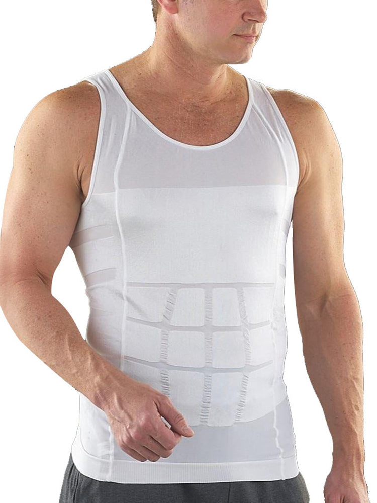 2 Pack Men Body Slimming Tummy Shaper | dmunderwear detail image 8