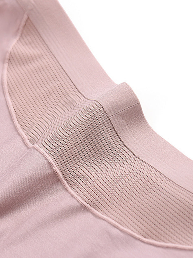 2 Pack Men's Breathable Seamless Modal Trunks | dmunderwear detail image 15