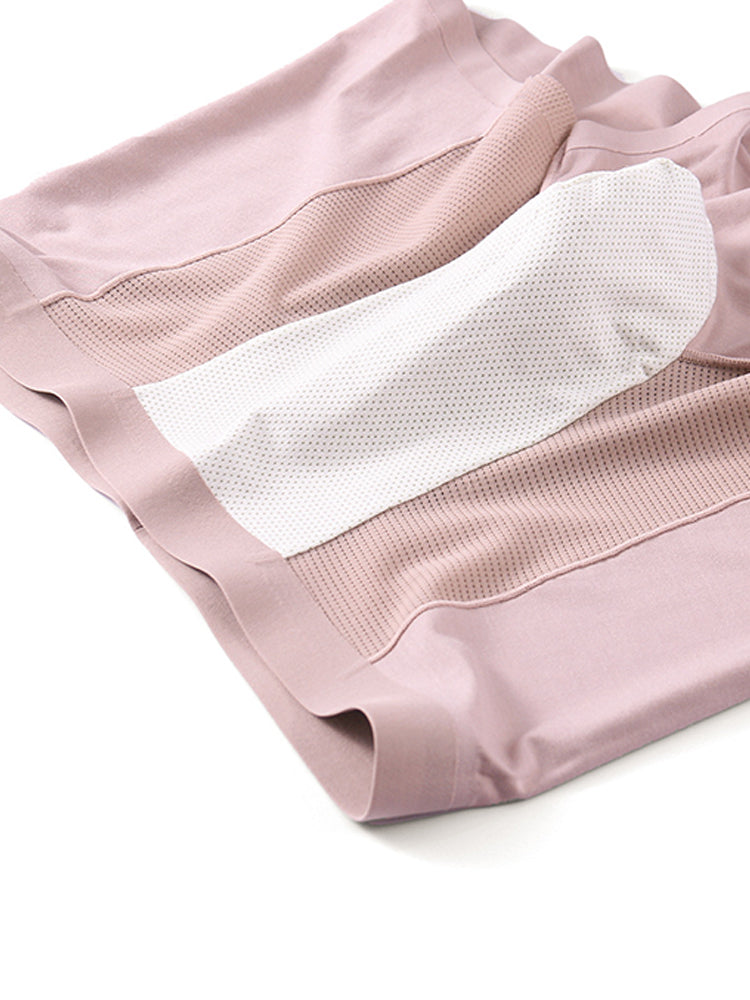 2 Pack Men's Breathable Seamless Modal Trunks | dmunderwear detail image 16