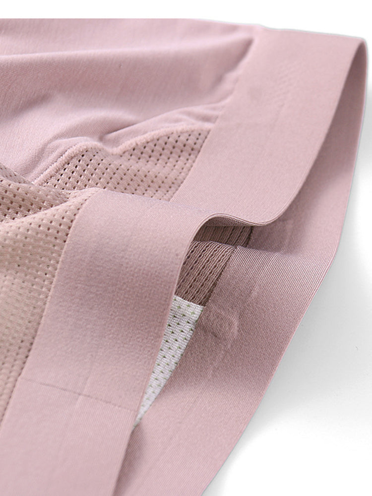 2 Pack Men's Breathable Seamless Modal Trunks | dmunderwear detail image 18